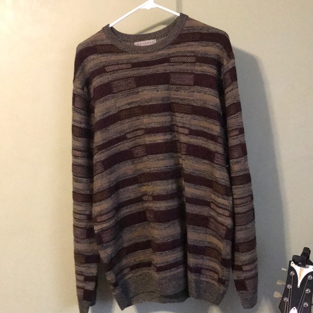 Retreat Knitted Grandpa Sweater